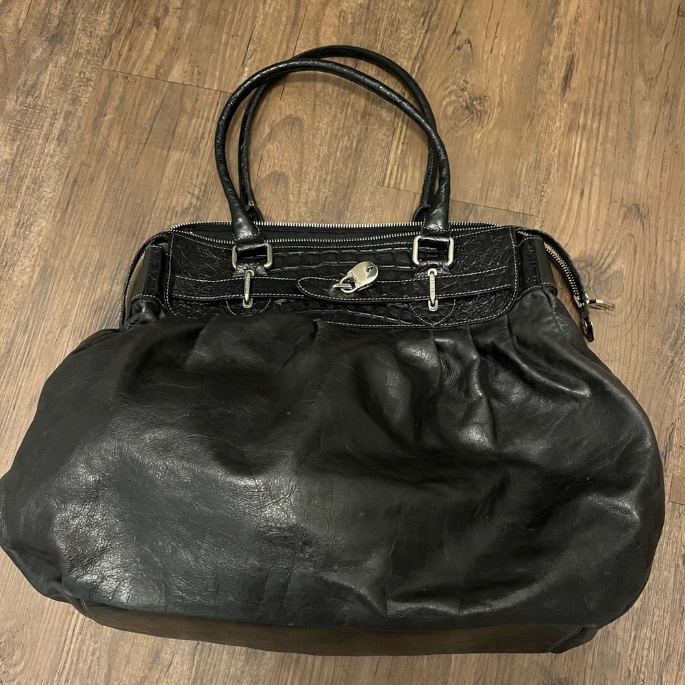 Prüne leather purse- Argentina leather